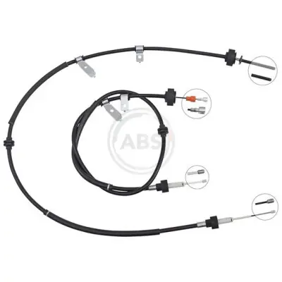 Oferta Especial Cable de accionamiento, freno de estacionamiento A.B.S. K10079